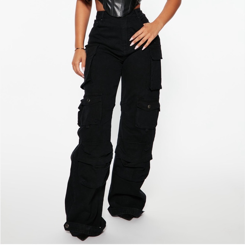 Fashion Nova Black Boyfriend Jeans
